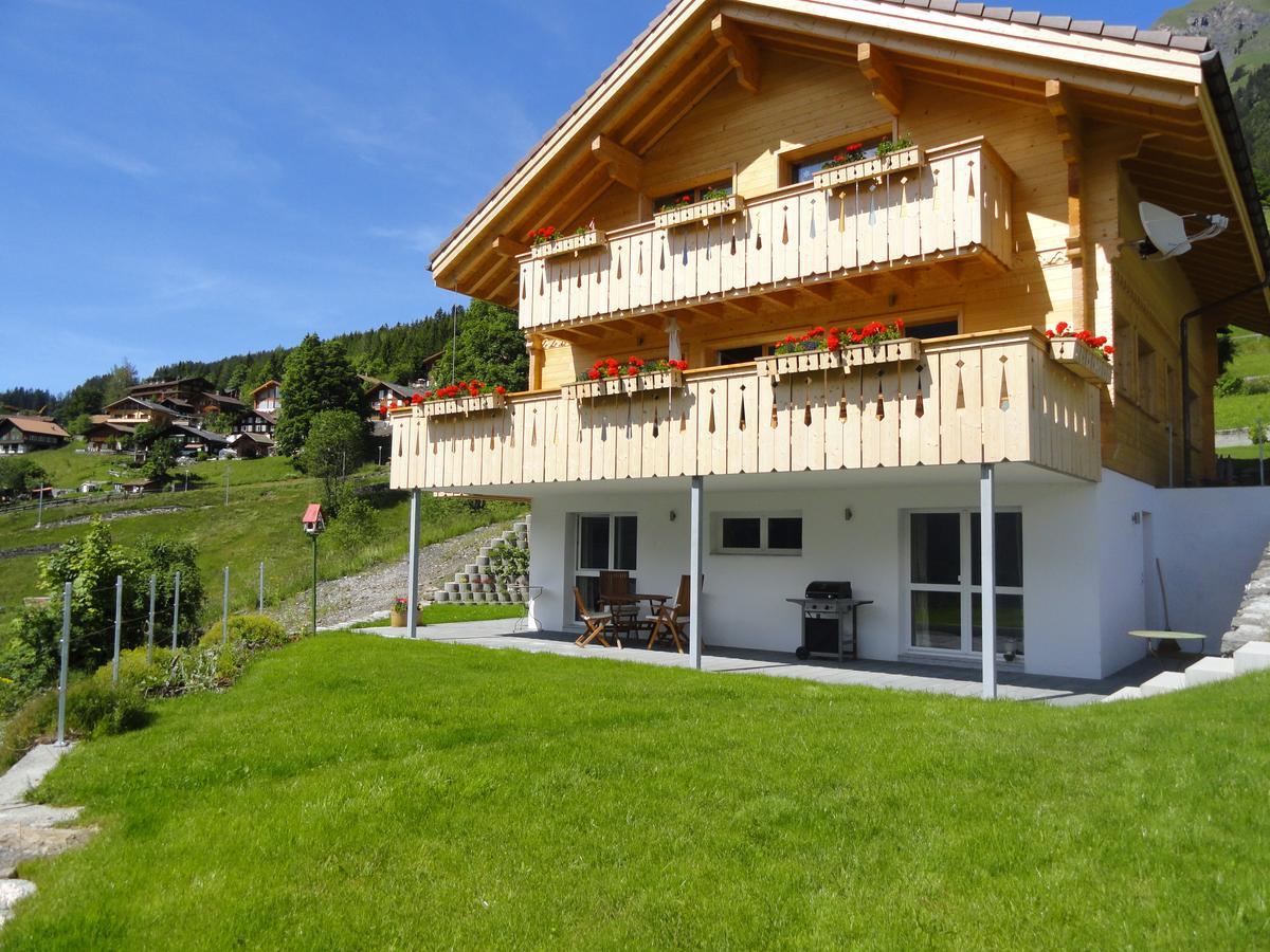 Chalet Canadian Corner Wengen Exterior foto
